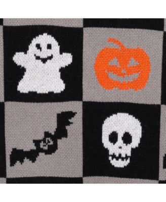 Toddler Boys Toddler/Child Halloween Themed Checkered Sweater