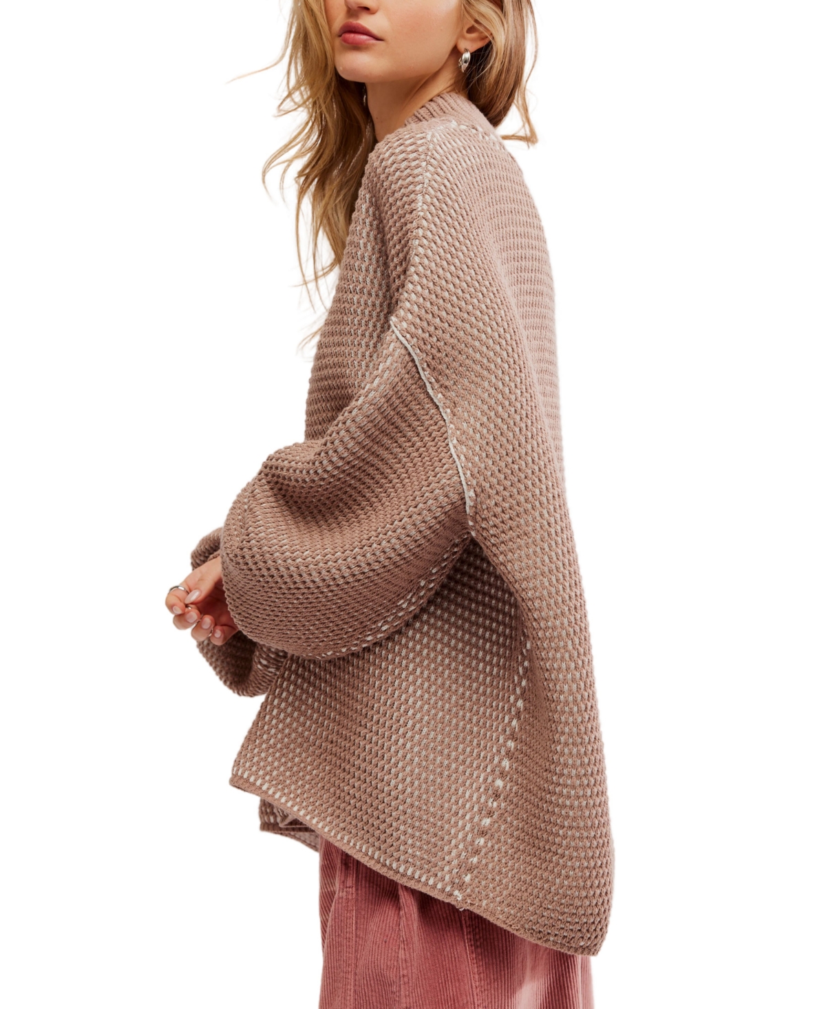 Free People Women's Maisie Two-Tone Sweater