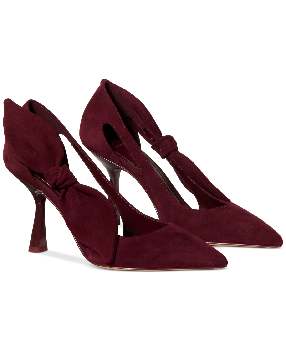 Kate Spade New York Bunnie Pointed Toe Pump In Burgundy