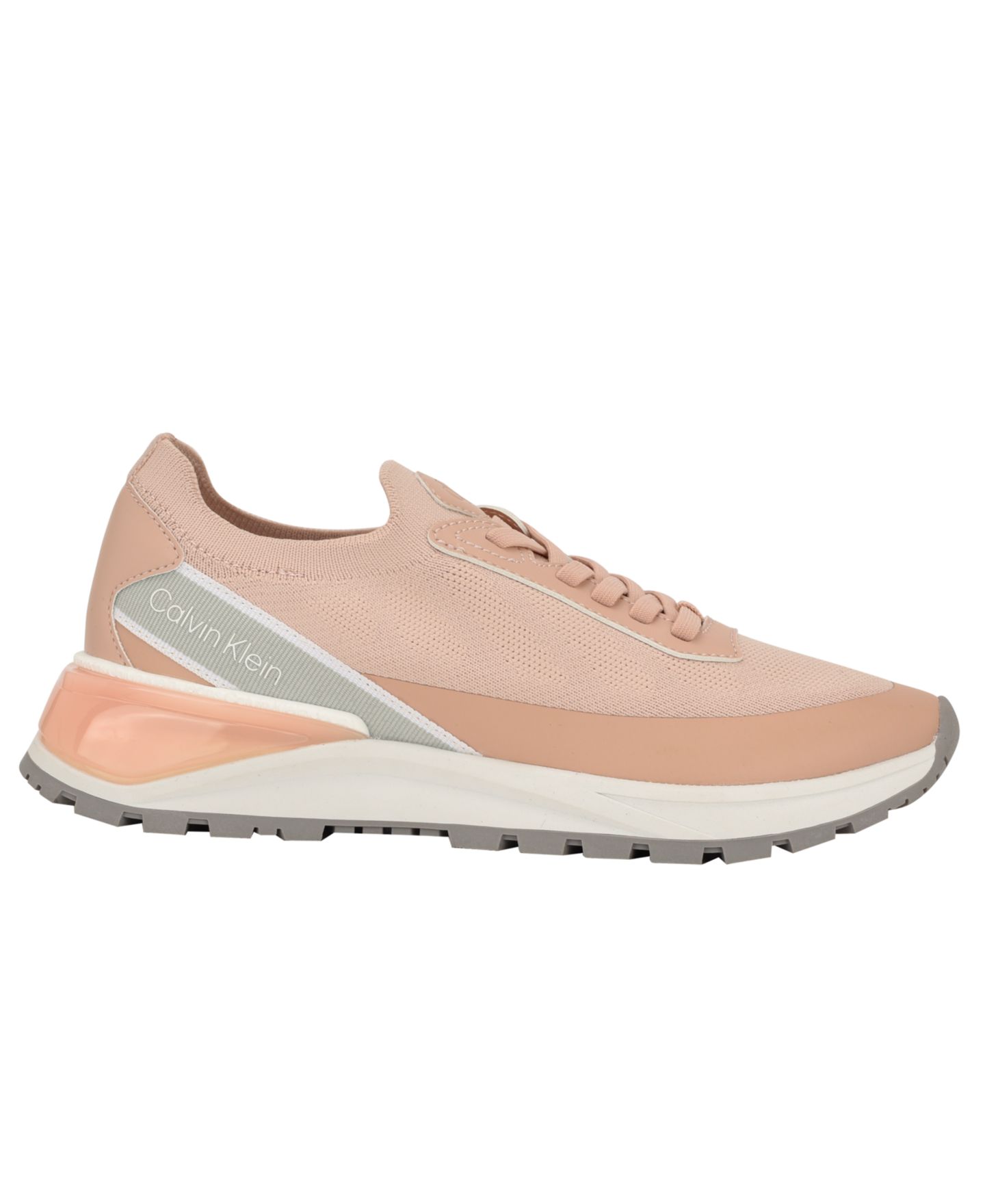 Женские кроссовки Calvin Klein Geneo Lightweight Knit Slip-On, цвет: Розовый — фото 2