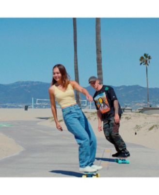 Cal7 Bomb Series 22 x 7.5 inch Mini Cruiser Skateboard - Bumblebee