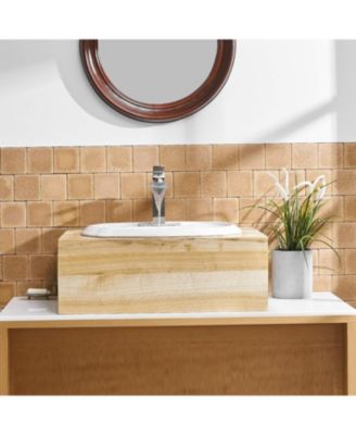 Waterfall Single Hole Single-Handle Low-Arc Bathroom Faucet With Supply Line and Escutcheon in Brushed Nickel