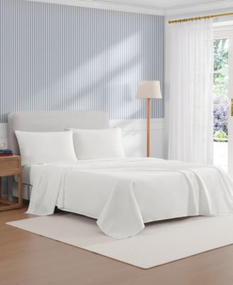 Performance Cooling Solid 180-Thread Count Cotton 4-Pc. Sheet Set, Full
