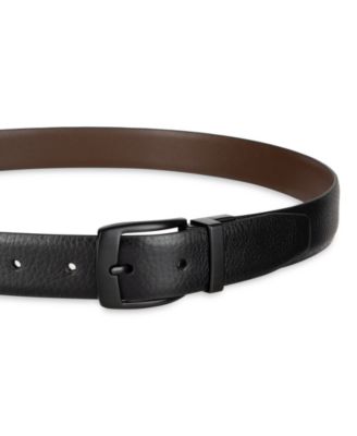 Men's Reversible Textured Belt, Macy's Exclusive