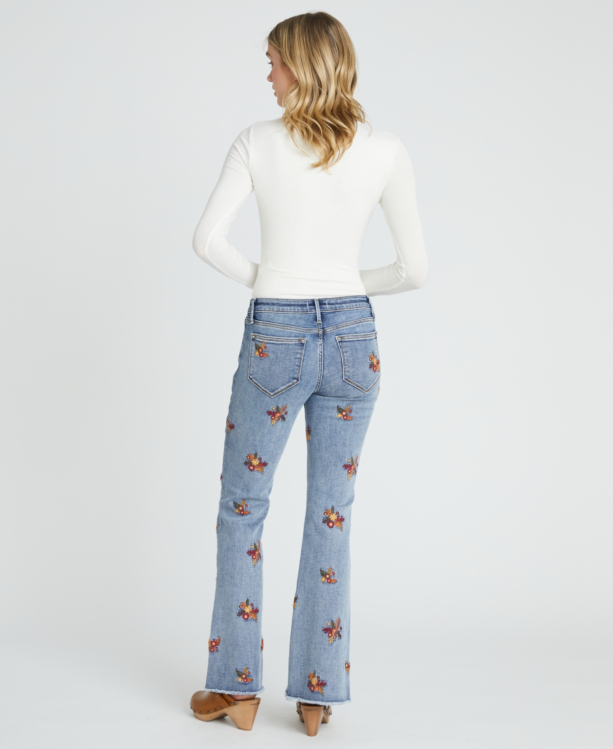 Driftwood Women's Eva X Fall Low Rise Jeans In Multi