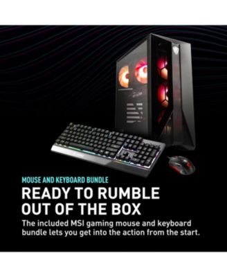 Gaming Desktop: NVIDIA RTX 4060 8GB, AMD Ryzen 7 7700, 16GB DDR5, 1TB SSD, Win 11 - Prebuilt for 1080p Ultra Gaming (Wi-Fi 6 & Easy Upgradable)