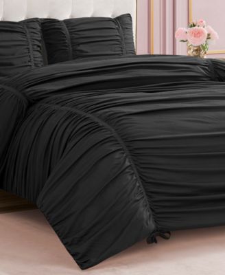 Ribbon Ruched 2-Pc. Comforter Set, Twin/Twin XL