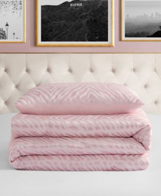 Sparkle Zebra Jacquard 2-Pc. Comforter Set, Twin/Twin XL