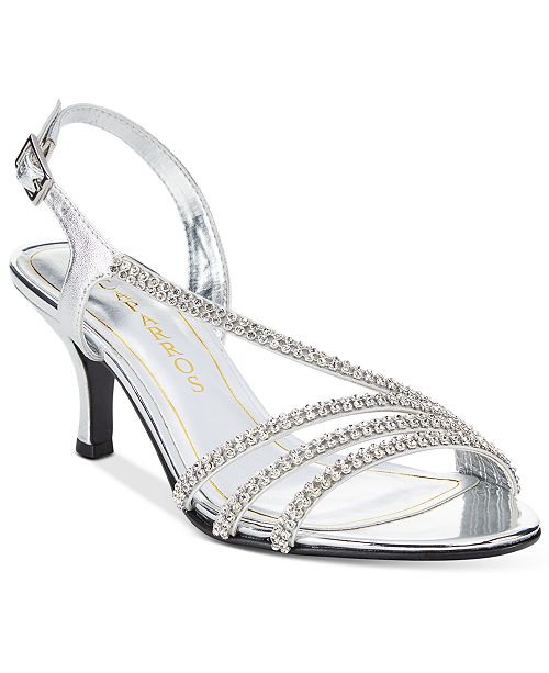 macys silver sandals