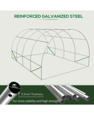 19.5'x10'x7' Outdoor house,Tunnel Walk-in House,