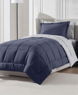 Luxury Soft Reversible 5-Pc. Comforter Set, Twin XL