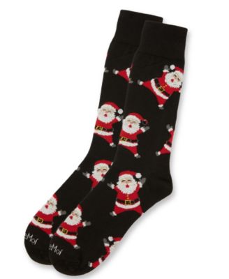 Men's All Over Santa Crew Socks