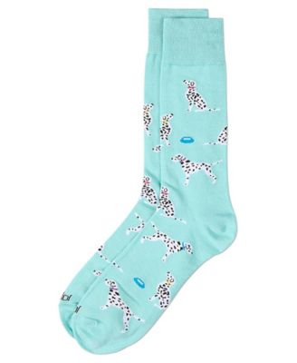 Men's Dalmatian Crew Socks
