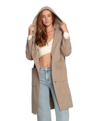 Women's Sunday Morning Hooded Coat