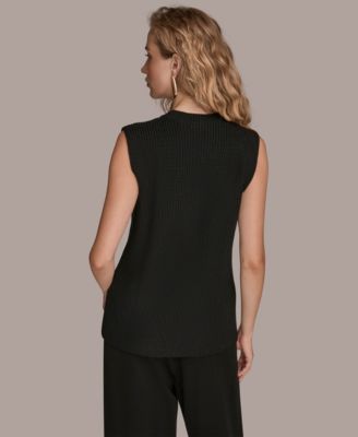 Women's Crewneck Sleeveless Sweater