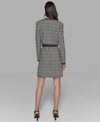 Women's Textured Jacquard Jacket