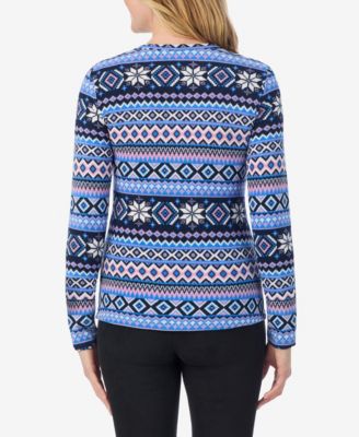 Fleecewear Long Sleeve Crew Neck Top