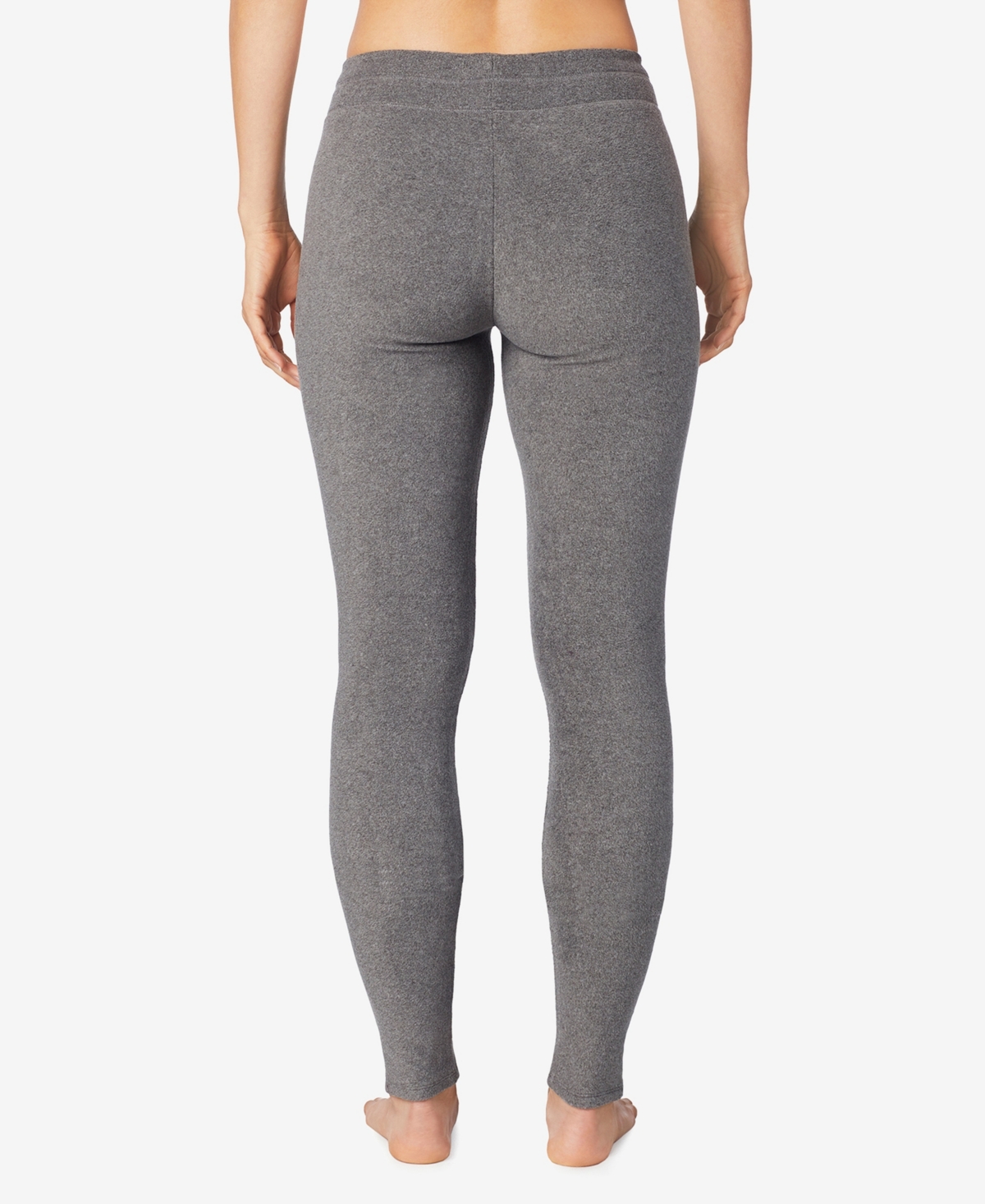 Cuddl Duds Petite Fleecewear Stretch Leggings In Gray