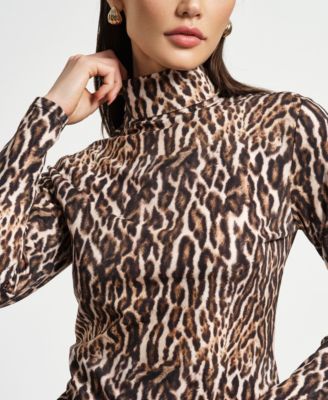 Women's Long Sleeve Layering Turtle Neck Top