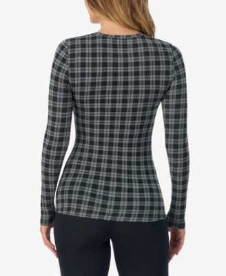 Softwear with Stretch Long-Sleeve Layering Top