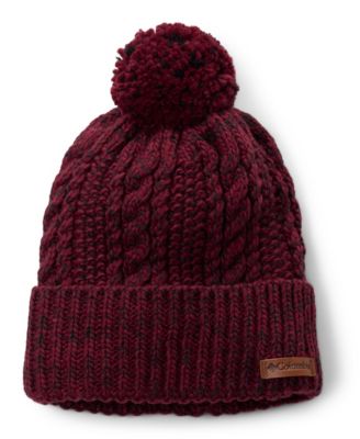 Women's Ridge Knit Beanie Hat