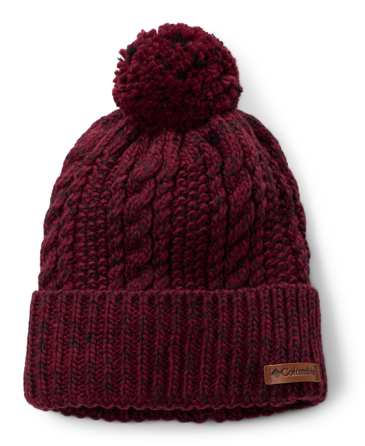 Columbia Women's Ridge Knit Beanie Hat In Red