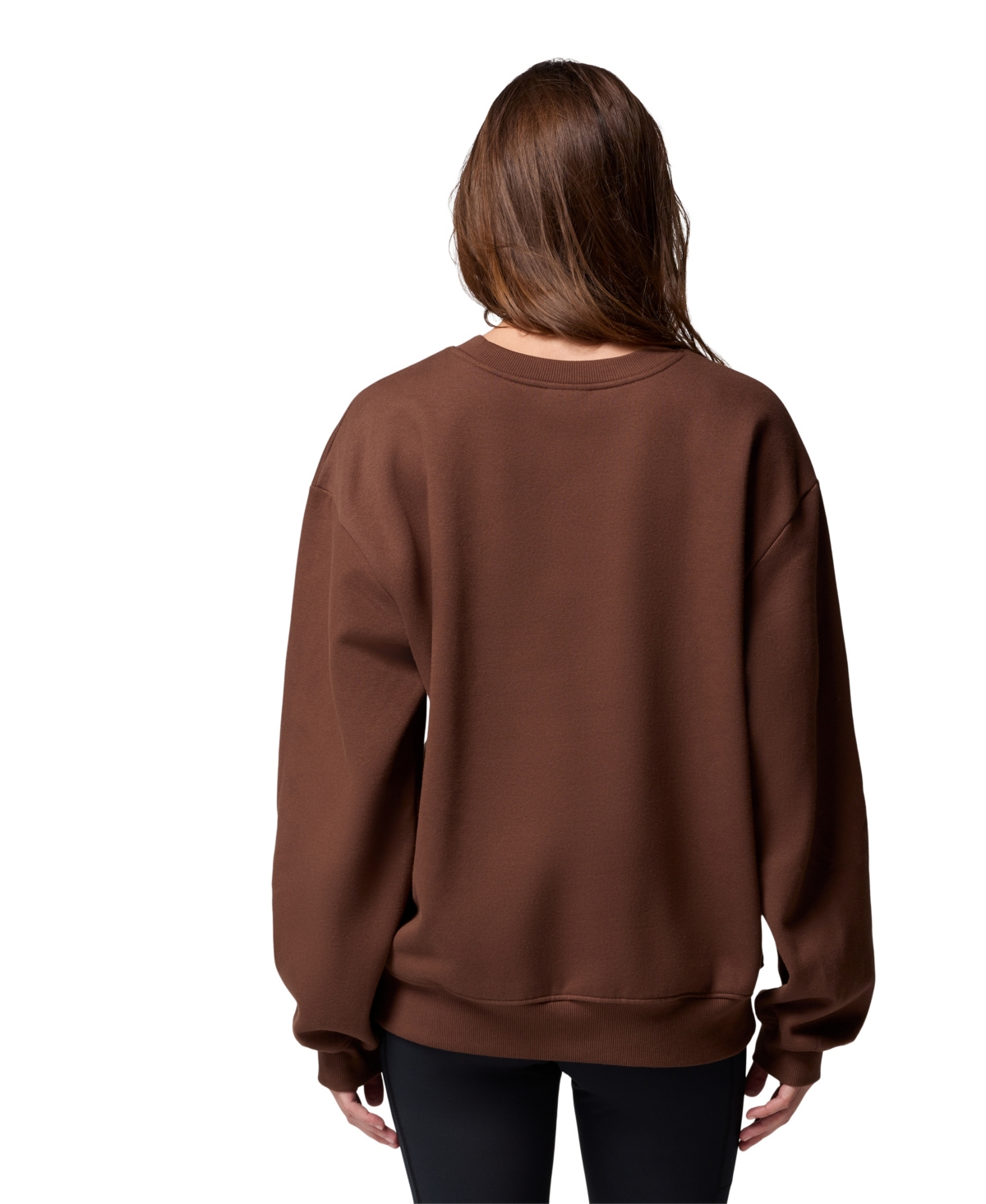Columbia Women's Aldermore Crewneck Long-sleeve Sweatshirt In Brown