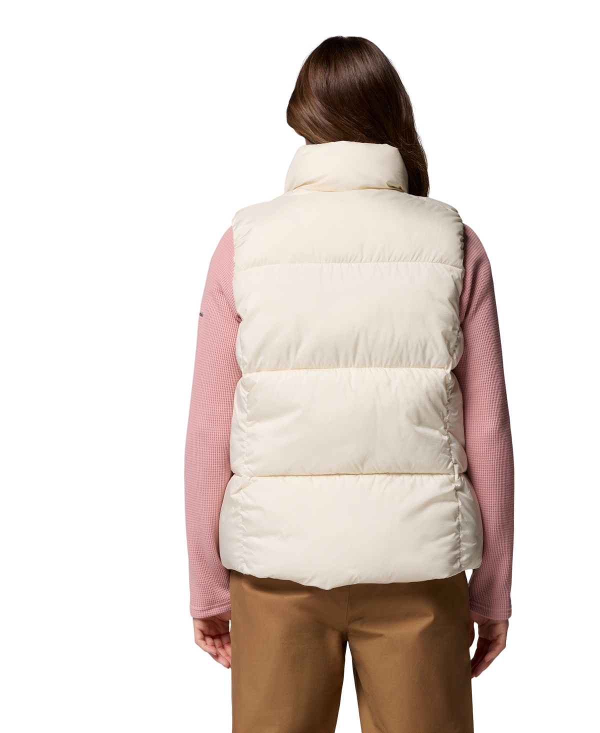 Columbia Women's Puffect Thermarator Insulated Vest In Gray