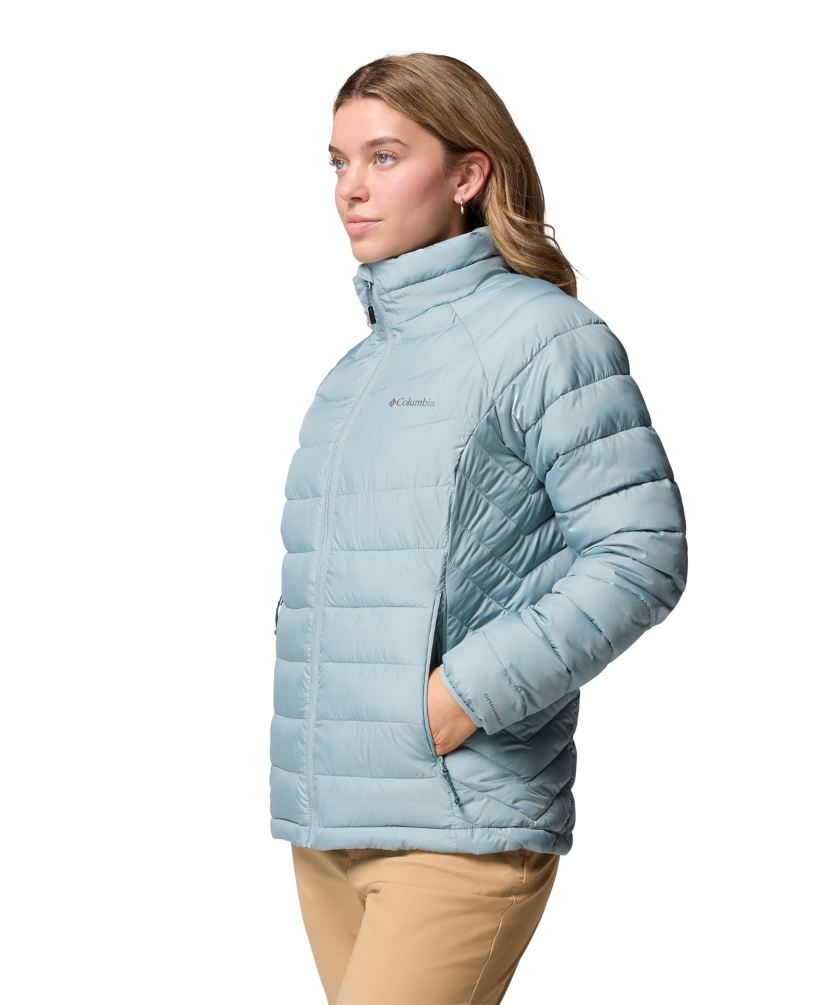 Columbia Women's Powder Lite Ii Full Zip Jacket In Blue