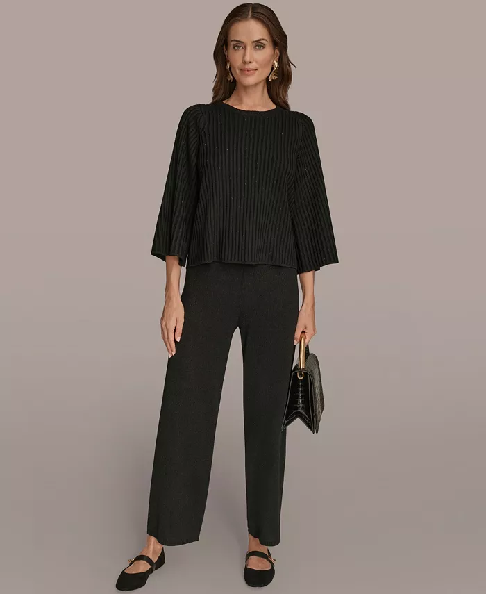 Women's Micro Sequin Embellished Sweater - thumbnail 4