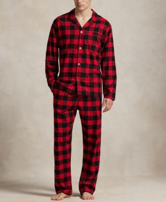 Men's 2-Piece Buffalo Check Sleepwear Set