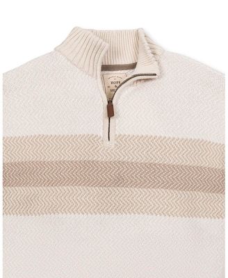 Men's Organic Half Zip Pullover Sweater