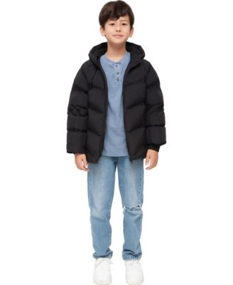 Boys Seamless Puffer Jacket