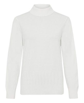 Solid Mock Neck Sweater