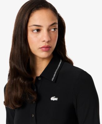 LACOSTE Women's Slim Fit Polo Dress