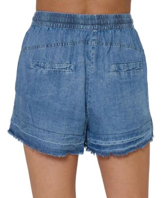 Women's Celine Mid Rise Drawstring Shorts