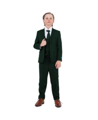 Perry Ellis Boys Suit Solid Light Grey