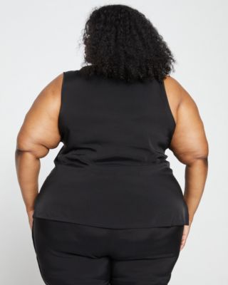 Womens Plus Cooling Stretch Cupro Tank