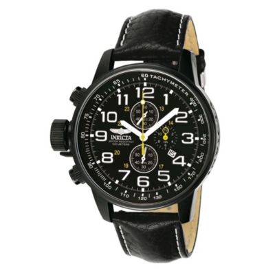 Invicta Men's 3332 I-Force Quartz Chronograph Black Dial Watch