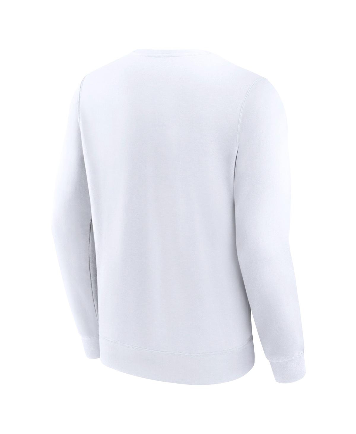 Fanatics Men's White Suny Brockport Golden Eagles Short Name Pullover Sweatshirt In White