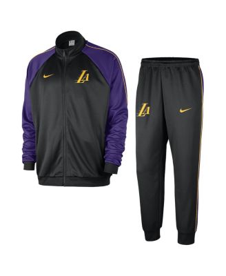 Nike - Men's Black 2-Piece Los Angeles Lakers 2024/25 City Edition Lightweight Full-Zip Jacket and Pants Set