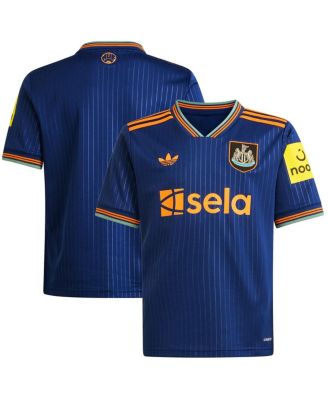 adidas - Big Boys and Girls  Blue Newcastle United 2025/26 Third Replica Jersey