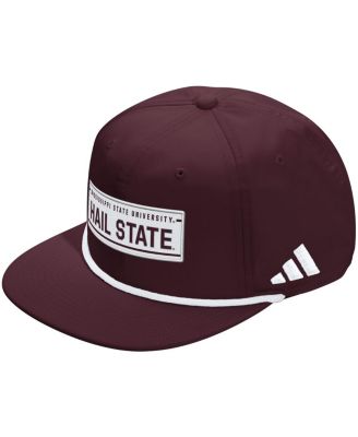 adidas - Men's and Women's Maroon Mississippi State Bulldogs Locker Room Rope Adjustable Hat