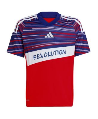 Big Boys and Girls adidas Red New England Revolution 2025 Third Replica Jersey