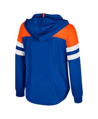 Toddler Royal Florida Gators Reflection Hoodie Long Sleeve T-Shirt