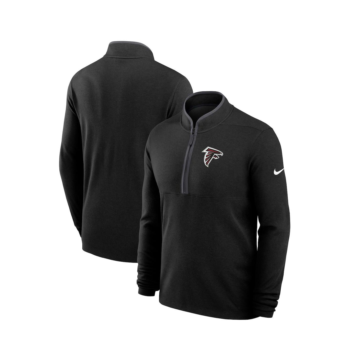 Мужской свитер Nike Black Atlanta Falcons Lightweight Victory Performance Half-Zip Pullover — фото 1