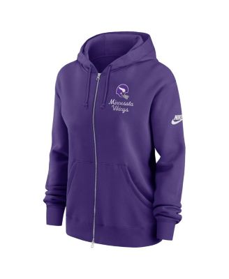 Women's Purple Minnesota Vikings Phoenix Rewind Full-Zip Hoodie