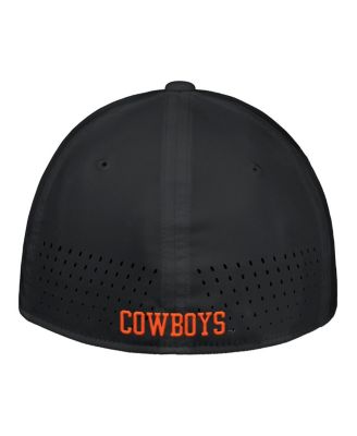 Men's Black Oklahoma State Cowboys 2025&nbsp;On-Field Performance Flex Hat