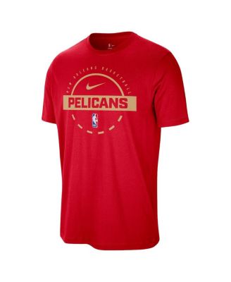Men's Red New Orleans Pelicans Authentic Practice T-Shirt