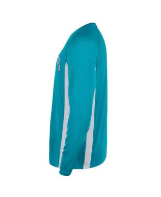Men's Teal Charlotte Hornets 2025/26 Authentic Pre-Game Legend Dri-FIT Long Sleeve Shooting Shirt